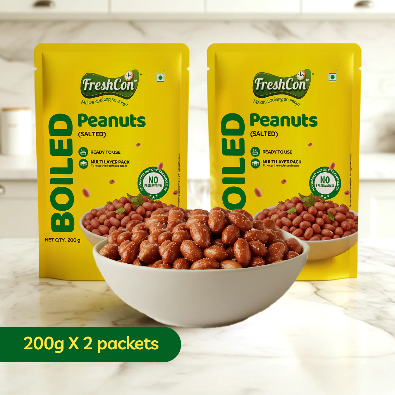 Ready-to-eat Boiled Salted Peanuts | No Preservatives - Image 3