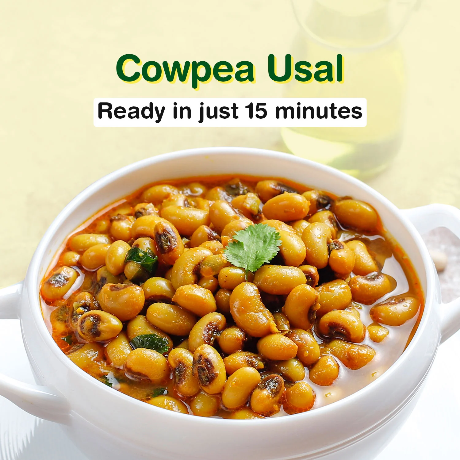 Pre-Cooked Lobia (Cowpeas) | Soaked & Boiled, Preservative Free | Ready To Use - Image 9