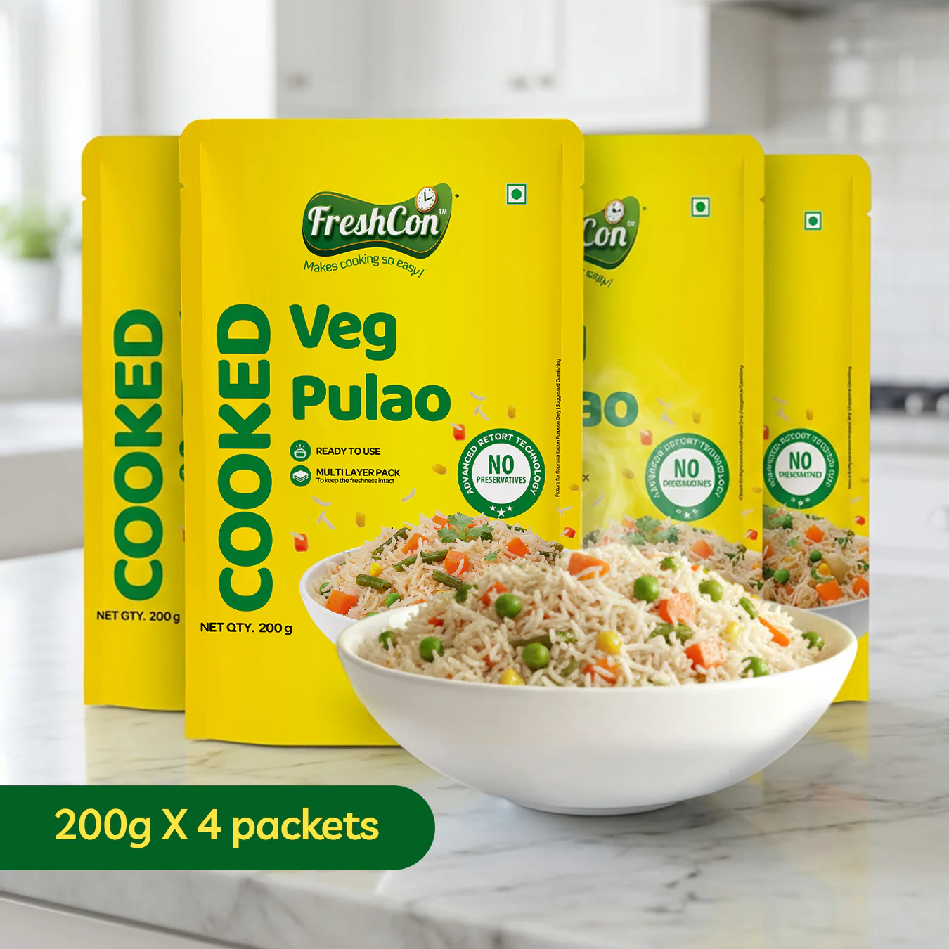 Ready-to-eat Veg Pulao (Basmati Rice) | No Preservatives - Image 7